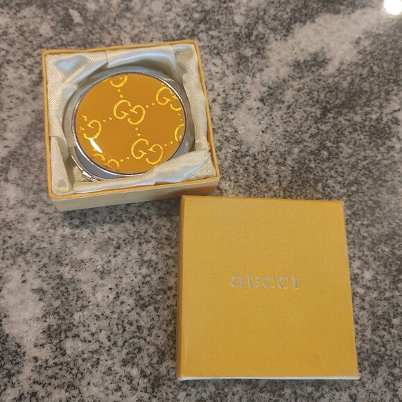 Vintage Gucci Compact Mirror with Box - Picture 11 of 16